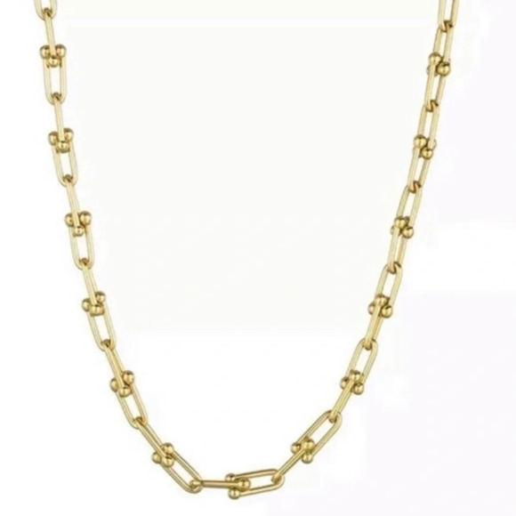 Modest Lu Jewelry - COPY - COPY - Gold Chain Link Chunky Necklace